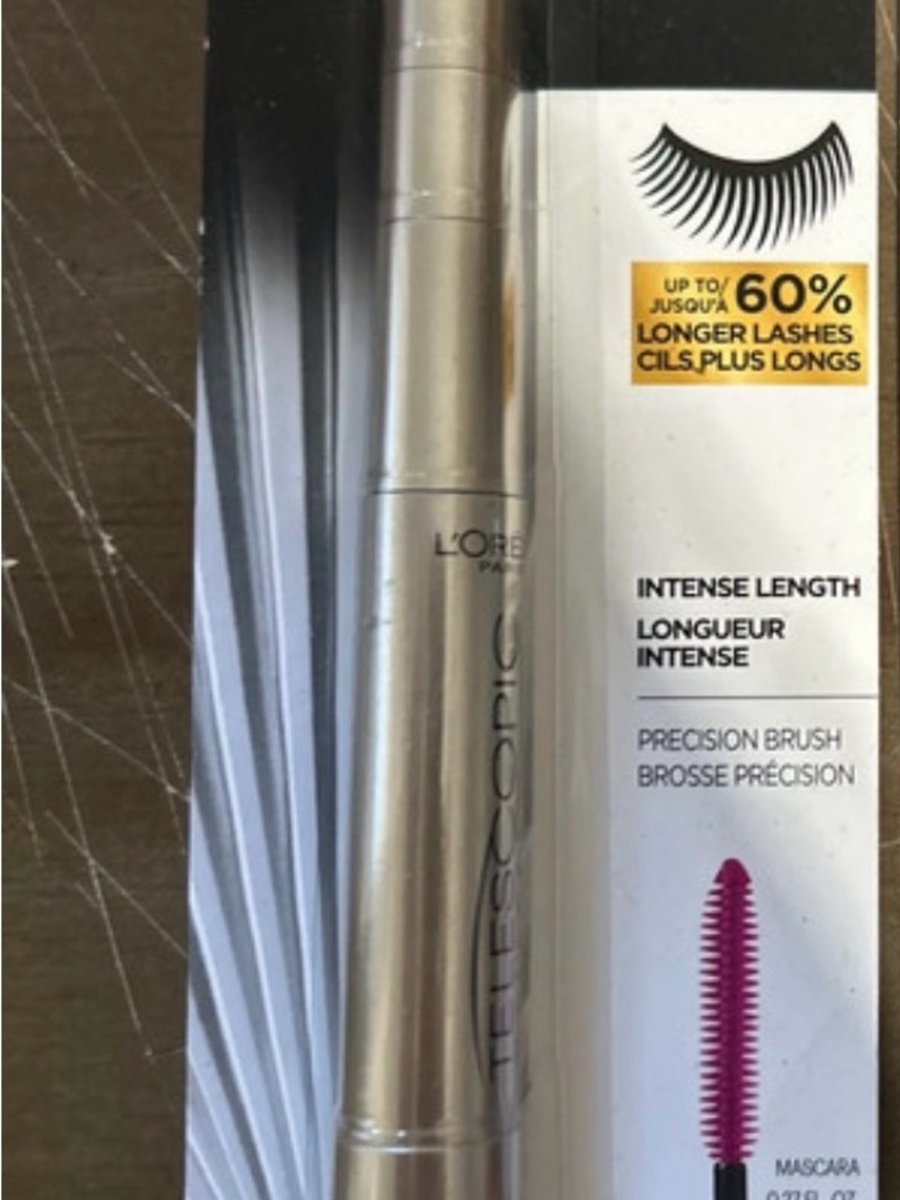 L'Oreal Intense Length Mascara - Silver / Black